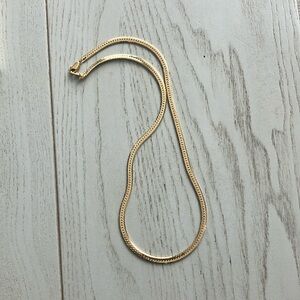 Elegant Gold Necklace 20 inch